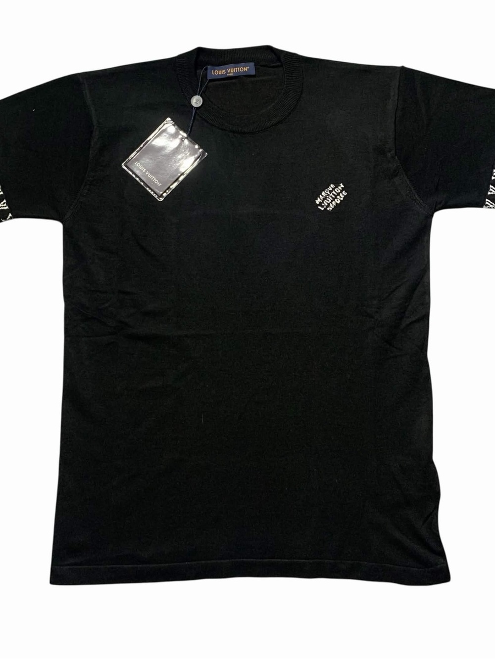 Louis Vuitton Black Crewneck T-Shirt Men’s Size Small